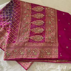 Shaadi Shringaar || Odhna || Rani Pink Purple