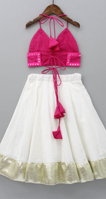 Royal Pink White