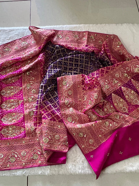 Shaadi Shringaar || Odhna || Rani Pink Purple
