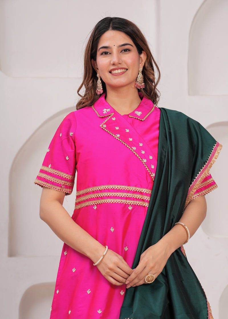 Sunehri-Multicolour lehanga set