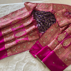 Shaadi Shringaar || Odhna || Rani Pink Purple