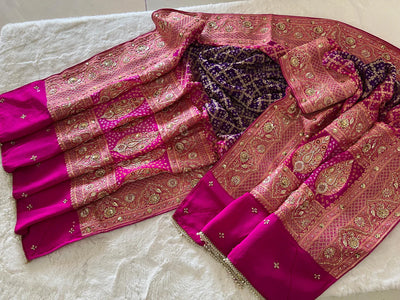 Shaadi Shringaar || Odhna || Rani Pink Purple