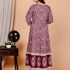 Simran-Printe kurta set with pant and dupatta