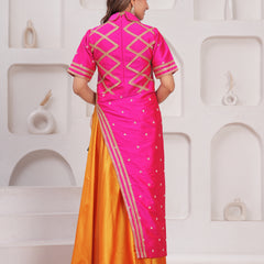 Sunehri-Multicolour lehanga set