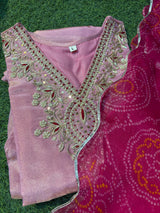 Gulabi Nazakat - Suit