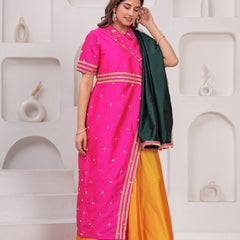 Sunehri-Multicolour lehanga set