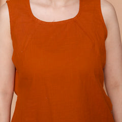 Rustic Ember Top - Cotton top