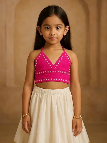 Royal Pink White