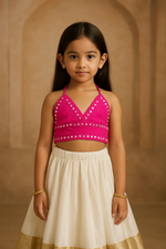 Royal Pink White
