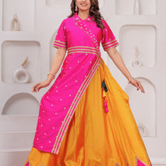 Sunehri-Multicolour lehanga set