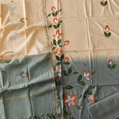 “Riwaayat – Hand Block Printed Cotton Suit Dress Material”