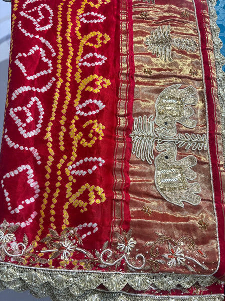 Gaj ghatchola red odhna