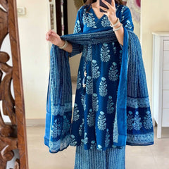Indie-kurta pant dupatta