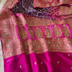 Shaadi Shringaar || Odhna || Rani Pink Purple