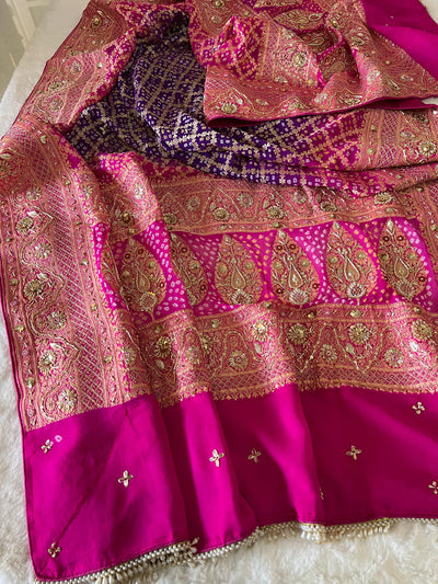 Shaadi Shringaar || Odhna || Rani Pink Purple
