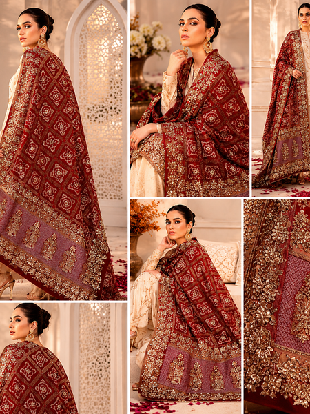Gulnaar Zardozi Heritage Dupatta
