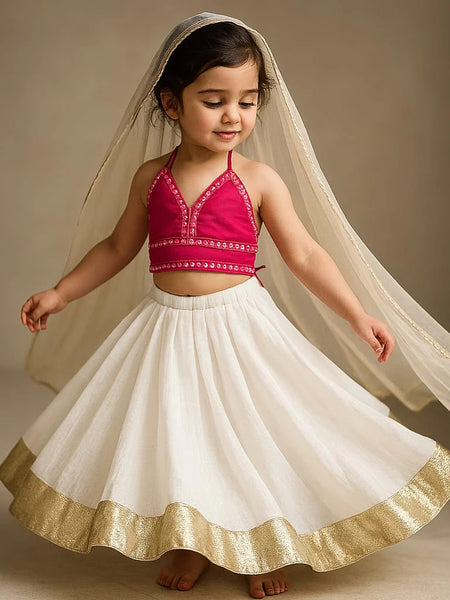 Royal Pink White