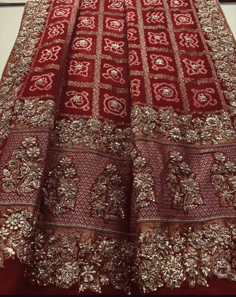 Gulnaar Zardozi Heritage Dupatta