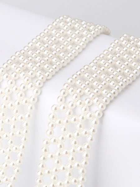 Pearl Bloom Statement Belt