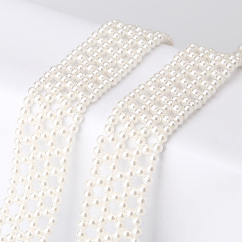 Pearl Bloom Statement Belt