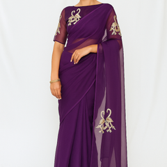 Mayur Rang – Handcrafted Chiffon Elegance