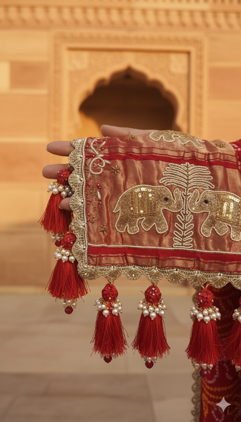 Gaj ghatchola red odhna