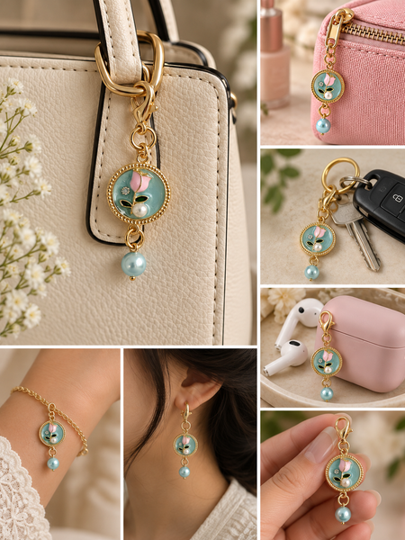 Bloom Pearl Watch Charm