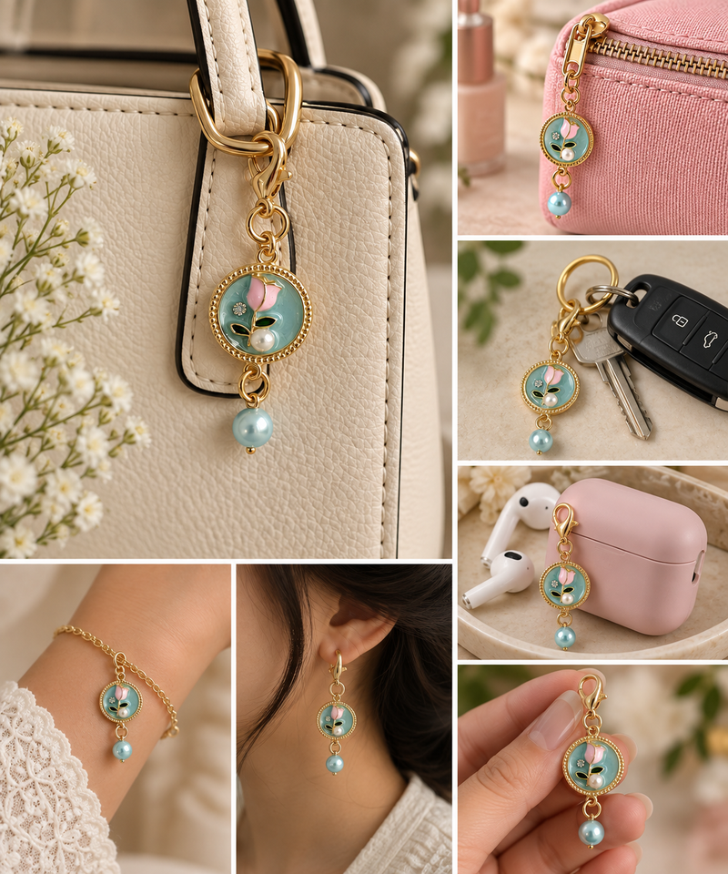 Bloom Pearl Watch Charm