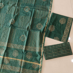 “Riwaayat – Hand Block Printed Cotton Suit Dress Material”