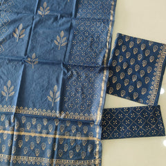 “Riwaayat – Hand Block Printed Cotton Suit Dress Material”