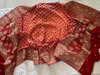 Shaadi Shringaar || Odhna || Red Orange || Pila || Piliya