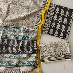 “Riwaayat – Hand Block Printed Cotton Suit Dress Material”