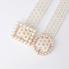 Pearl Bloom Statement Belt
