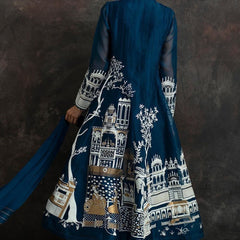 Rasrainaa Heritage Palace Anarkali Suit Set | Designer Printed Ethnic Wear | Multiple Colours