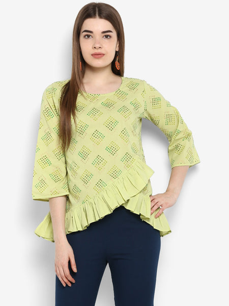 Ruffle top