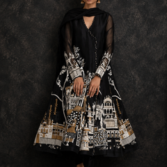 Rasrainaa Heritage Palace Anarkali Suit Set | Designer Printed Ethnic Wear | Multiple Colours