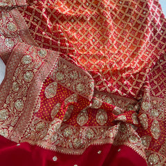 Shaadi Shringaar || Odhna || Red Orange || Pila || Piliya
