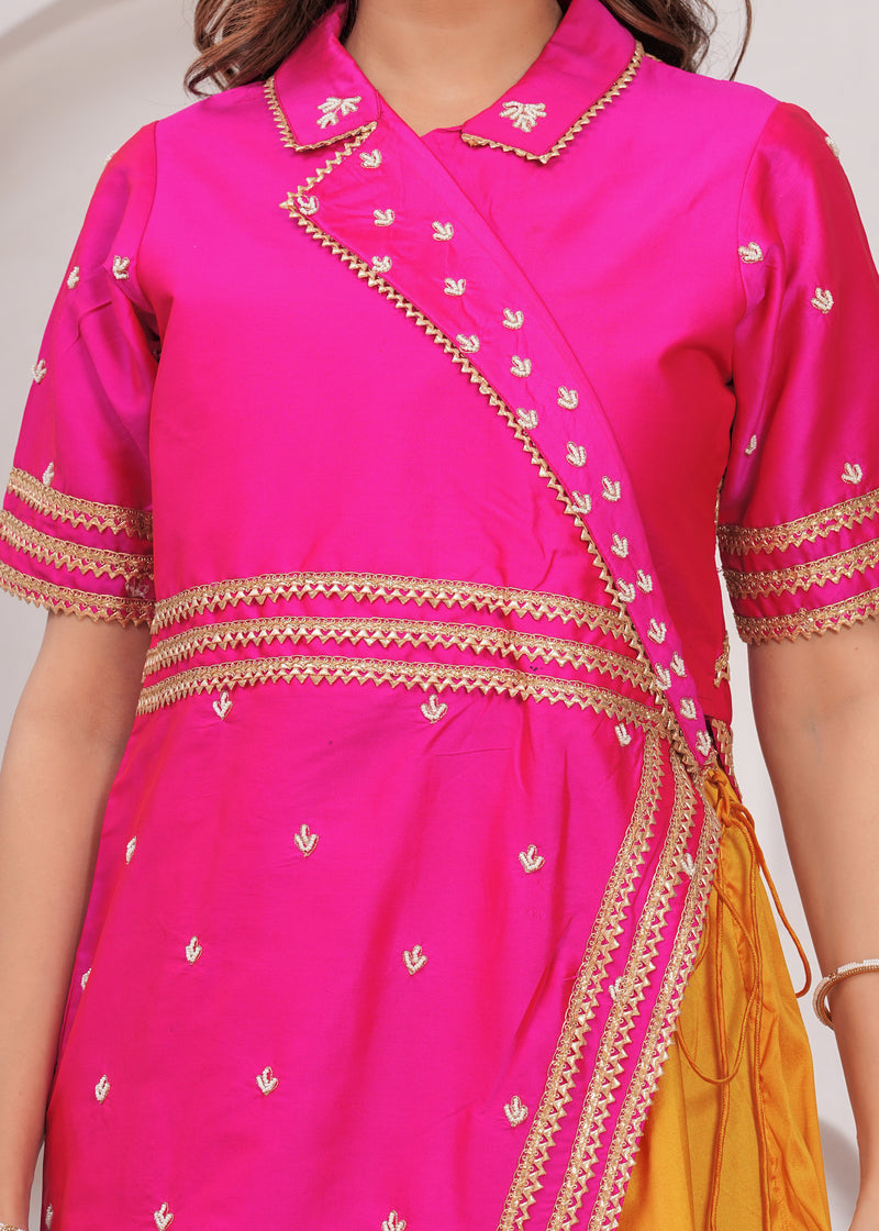 Sunehri-Multicolour lehanga set