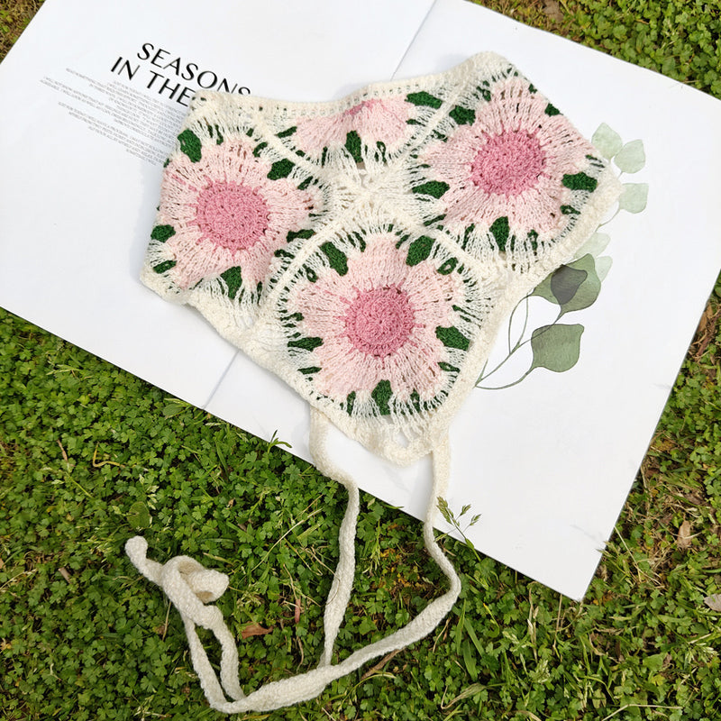 Bloom & Moo – Handcrafted Crochet Bandana Scarf