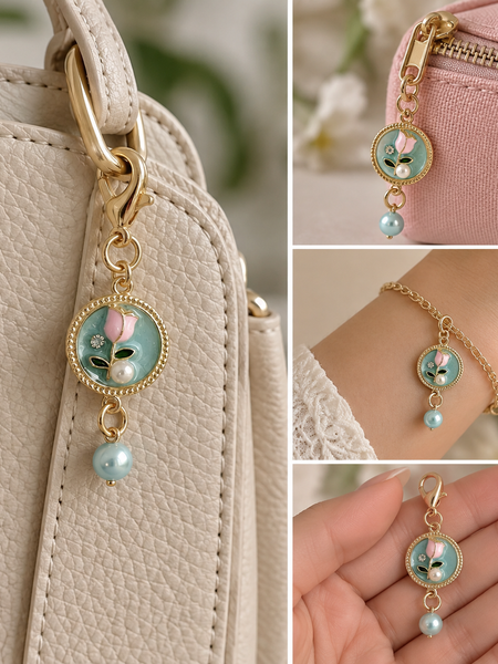 Bloom Pearl Watch Charm