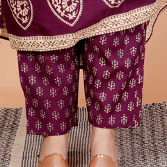 Simran-Printe kurta set with pant and dupatta