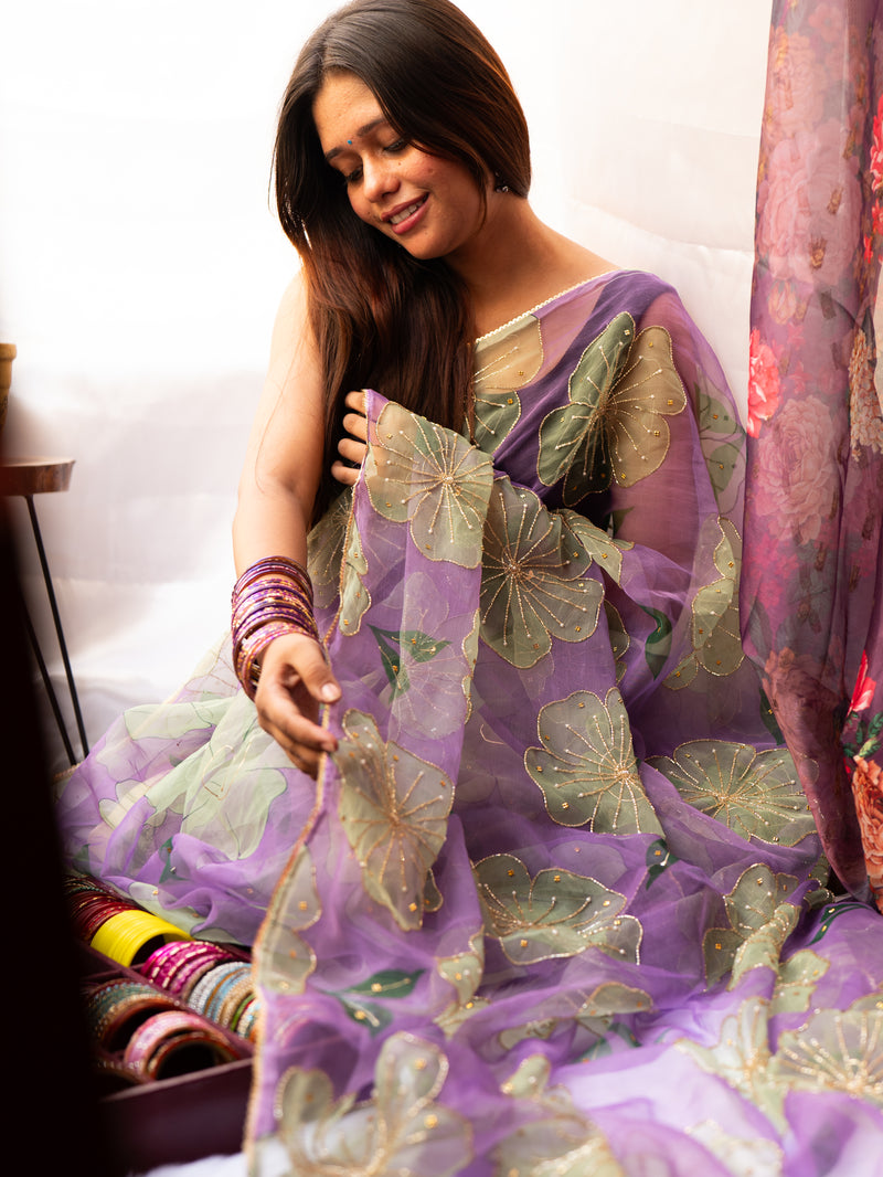 Gulzaar:Lavender Grace